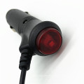 DC Plug Red Tail Switch Car Power Cable